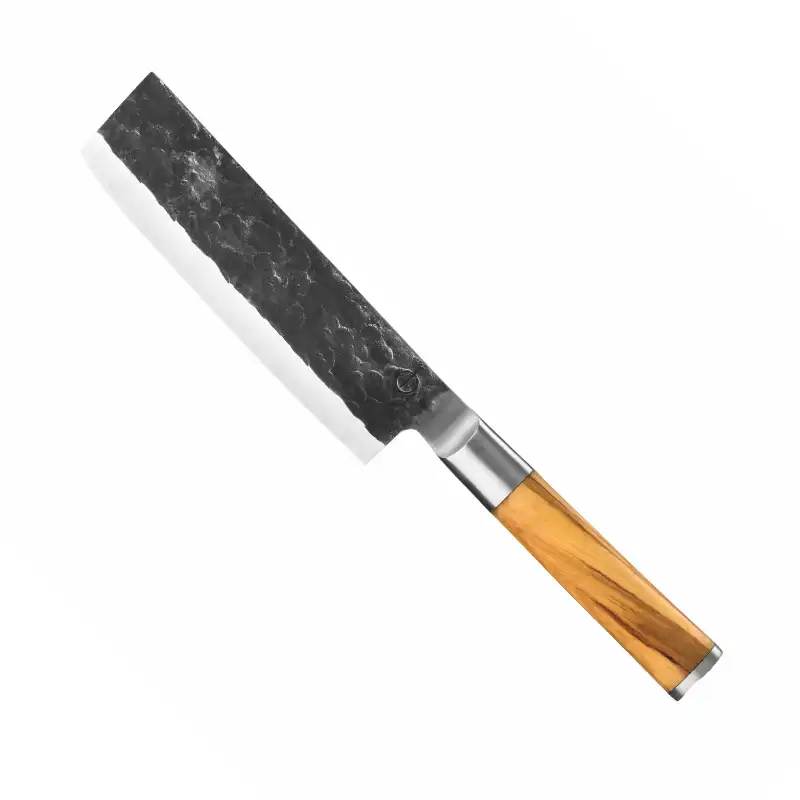 Japonský nůž na zeleninu 17,5 cm Forged Oliva ručně kovaný